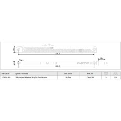 Albatur Softline Yavaşlatıcı Mekanizma 50 kg (117-6950-1610) - 2