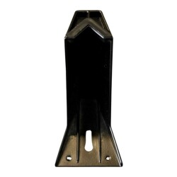Ayder Vera Ayak 12cm Siyah Renk Metal Mobilya Ayağı (Y-1260-12-02) - 3