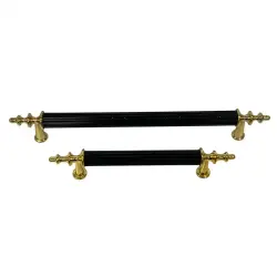 BayraktarYıldızModeliMobilyaKulbuSiyahAltın160mm(B-38-160-02/22) - 2