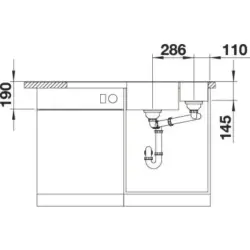 BlancoAxiaIII6SSoftBeyazEviyeCamKesmeTahtalı(527045) - 3