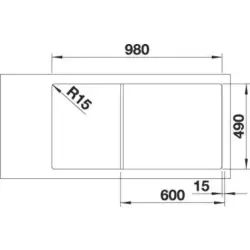 BlancoAxiaIII6SSoftBeyazEviyeCamKesmeTahtalı(527045) - 4