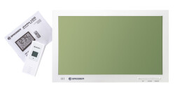 Bresser MyTime Jumbo LCD Wall Clock, white - 11