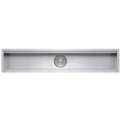 Crauf 2413 Tamamlayıcı Eviye Kanal Inox Renk (530.1420.2413.24) - 1