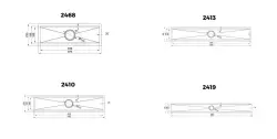 Crauf 2468 Tamamlayıcı Eviye Inox Renk (530.1420.2468.24) - 2
