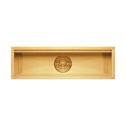 Crauf 2468 Tamamlayıcı Eviye Pvd Altın Renk (530.1423.2468.24) - 1