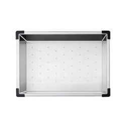 Crauf Çelik Süzgeç Mat Inox Renk (937.1420.1930.24) - 1
