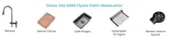 Crauf Dolce Vita 6365 Pvd Eviye Takımı Füme Renk (530.2422.6365.24) - 2