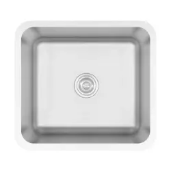 Crauf Lavello 3050 Tezgah Altı Mat Inox Renk Çelik Eviye (530.1421.3050.24) - 1