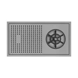 Crauf Lusso 1030 Eviye Mat Gri Renk (531.1425.1030.24) - 1