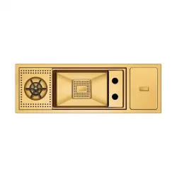 Crauf Lusso 1035 Eviye Pvd Altın Renk (531.1423.1035.24) - 1