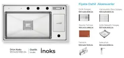 Crauf Lusso 1060 Eviye Takım Inox Renk (531.1420.1060.24) - 2