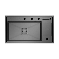 Crauf Lusso 1060 Pvd Eviye Takımı Füme Renk (531.1422.1060.24) - 1