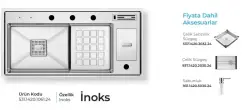 Crauf Lusso 1061 Eviye Takım Inox Renk (531.1420.1061.24) - 2