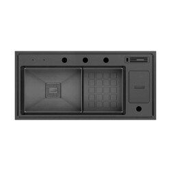 Crauf Lusso 1061 Pvd Eviye Takımı Füme Renk (531.1422.1061.24) - 1