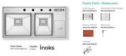 Crauf Lusso 1065 Eviye Takımı Inox Renk (537.1420.1065.24) - 2