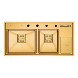 Crauf Lusso 1065 Pvd Eviye Takımı Altın Renk (537.1423.1065.24) - 1