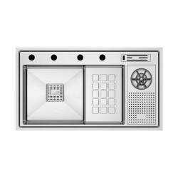 Crauf Lusso 1071 Eviye Takımı Inox Renk (531.1420.1071.24) - 1