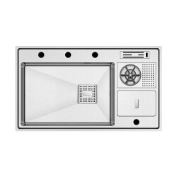 Crauf Lusso 1072 Eviye Takımı Inox Renk (531.1420.1072.24) - 1