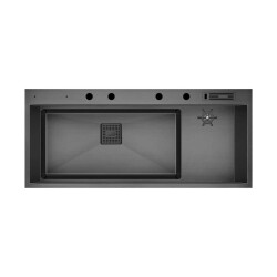 Crauf Lusso 1080 Pvd Eviye Takımı Füme Renk (531.1422.1080.24) - 1