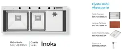Crauf Lusso 1081 Eviye Takımı Inox Renk (536.1420.1081.24) - 2