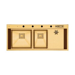 Crauf Lusso 1081 Pvd Eviye Takımı Altın Renk (536.1423.1081.24) - 1