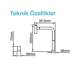 Crauf Lusso 4030 Pvd Bakır Eviye Bataryası (230.4424.4030.24) - 2
