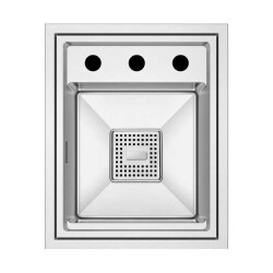 Crauf Lusso 6390 Eviye Takımı Inox Renk (531.1420.6390.24) - 1