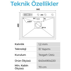 Crauf Lusso 6391 Pvd Eviye Takımı Altın Renk (531.1423.6391.24) - 3