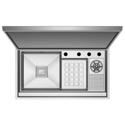 Crauf Lusso 6395 Eviye Takımı Inox Renk (531.1420.6395.24) - 1