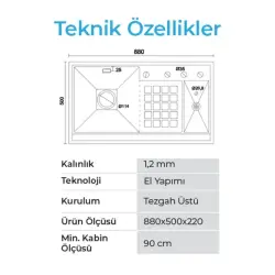 Crauf Lusso 6395 Pvd Eviye Takımı Altın Renk (531.1423.6395.24) - 3