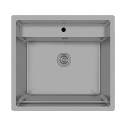 Crauf Poli 6301 Eviye Mat Gri Renk (530.2425.6301.24) - 1