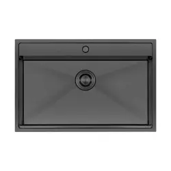 Crauf Poli 6303 Pvd Eviye Füme Renk (530.2422.6303.24) - 1