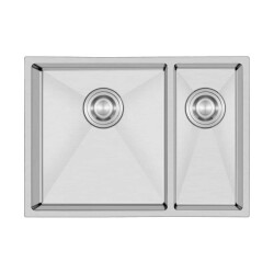 Crauf Stella 4563 İkiz Eviye Inox Renk (534.2420.4563.24) - 1