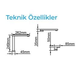 Crauf Vertıce 4050 Pvd Altın Eviye Bataryası (230.4423.4050.24) - 2