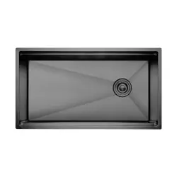 Crauf Vertice 4875 Pvd Füme Eviye (530.1422.4875.24) - 1