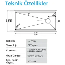 Crauf Vertice 4898 Eviye Pvd Altın Renk (530.1423.4898.24) - 2
