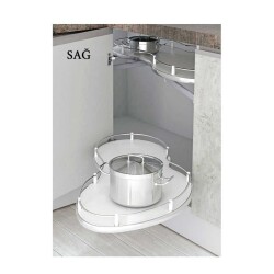 Domodek Frenli Elips Sol Fasulye Kör Köşe Modül 45cm (39193) - 3