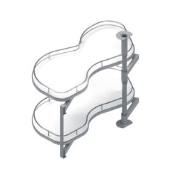Domodek Frenli Elips Sol Fasulye Kör Köşe Modül 45cm (39193) - 4