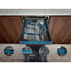 Electrolux Tam Ankastre SatelliteClean QuickSelect Inverter 8 Programlı Bulaşık Makinesi (EES48401L) - 4