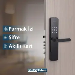 EmaksPrimeE35AkıllıKapıKilidiSiyah(EE.EKK.004.0001.R003) - 3