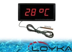 Loyka 5,7 CM - Kapalı Ortam Havuz Suyu Sıcaklığı Ölçer - 1