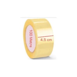 Sese Şeffaf Koli Ambalaj Bandı 45mm x 100mt (BA65) - 2