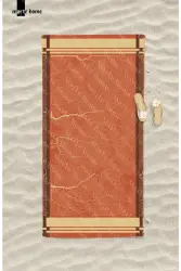 Marte Home Baskılı Plaj Havlusu - 1