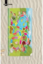 Marte Home Baskılı Plaj Havlusu - 1