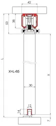 Mepa Halatlı Frenli Sürme Kapı Sistemi (HSK85) - 11