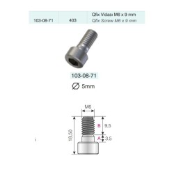 Mesan QFix Vida M6x9mm Çinko (103-08-71-403) - 2