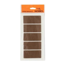Nobel 4x9cm Kahverengi Keçe (TAP105) - 1