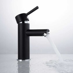 Nsa Lara Siyah Lavabo Bataryası (SL034) - 2