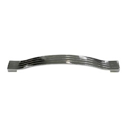 Özer Akasya Çizgili Dolap Kulbu 224mm Krom Kulp (B-26-224-18/1) - 1