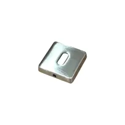 Sese Aysu Modeli Rozetli Oda Kapı Kolu Nikel Saten (200-241R-01-53) - 4